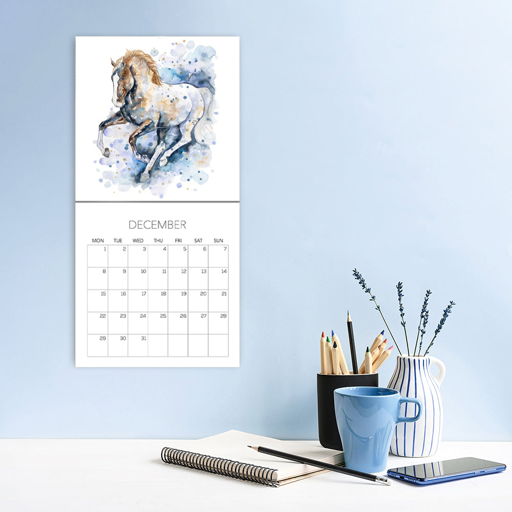 Michelle Clarke 2026 "Horses In Watercolour" Calendar