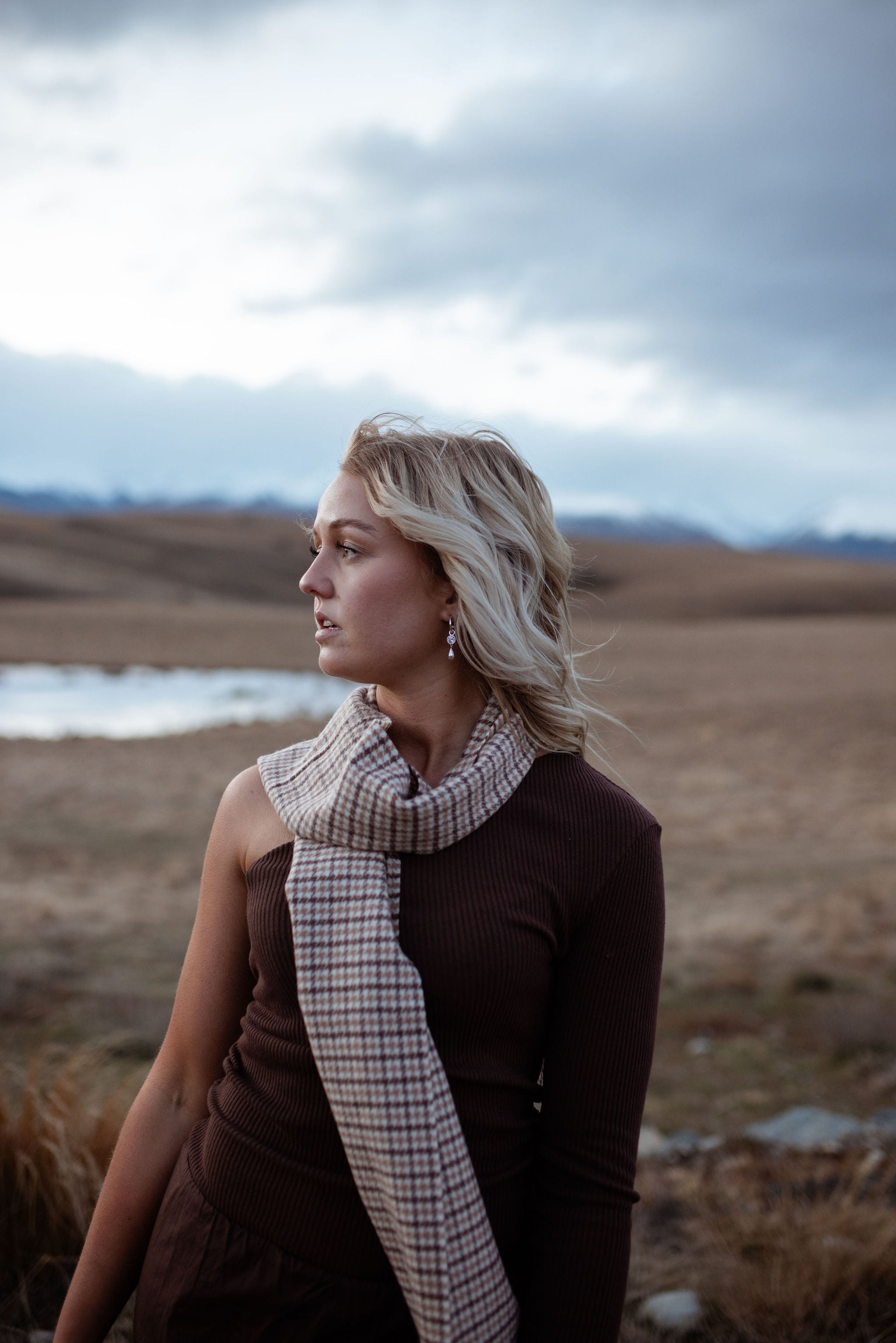 Whistle & Pop 100% Wool Scarf