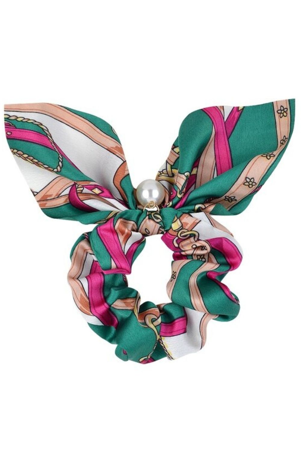 BARE Equestrian Handmade Silk Bunny Scrunchie