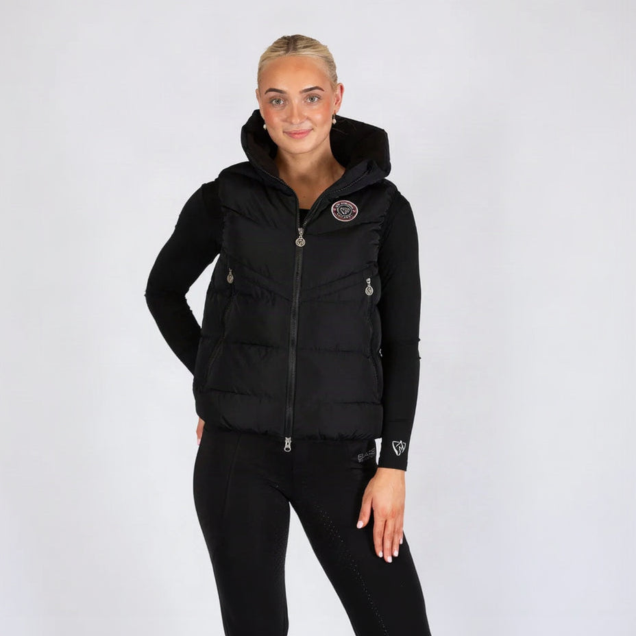 BARE Equestrian Winter Series Urban Padded Vest - Black