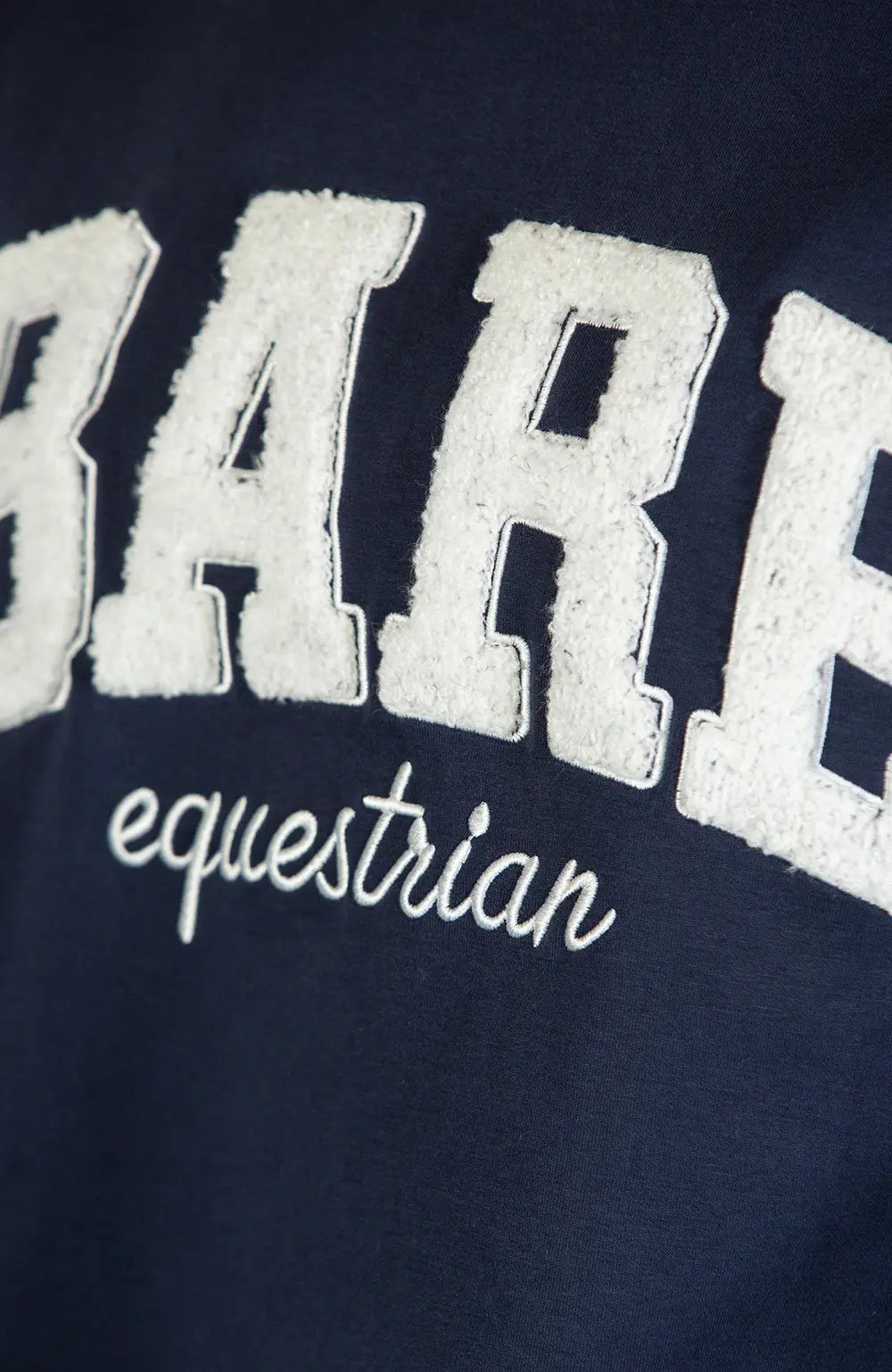 BARE Equestrian Academy Sweater - Navy/White