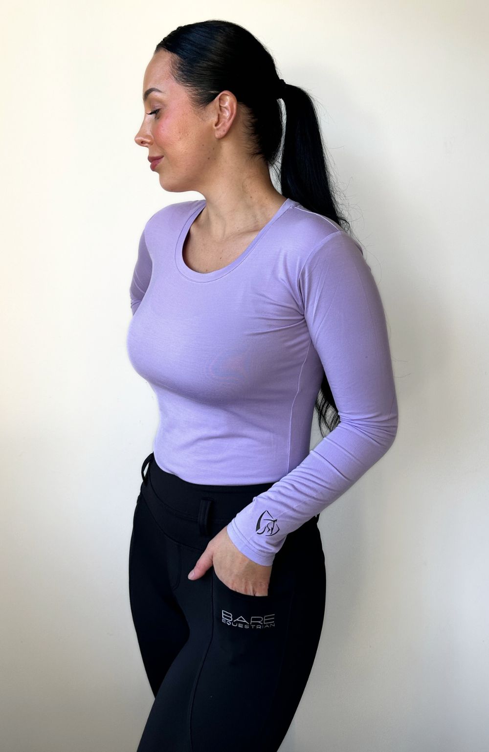 BARE Equestrian Active Long Sleeve Tee
