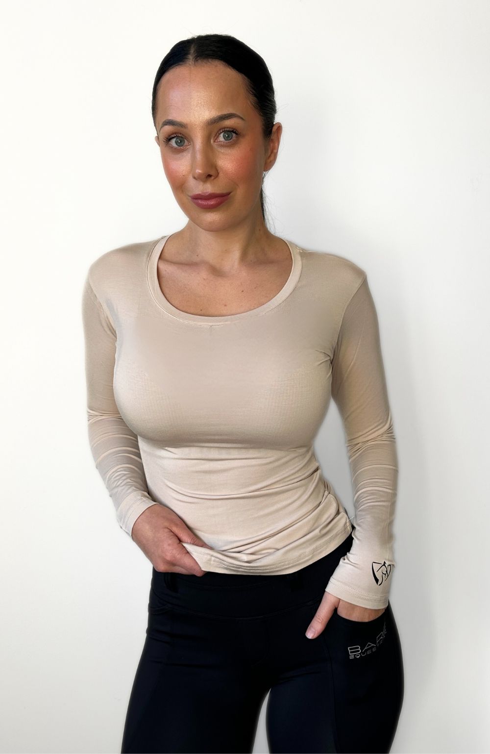 BARE Equestrian Active Long Sleeve Tee