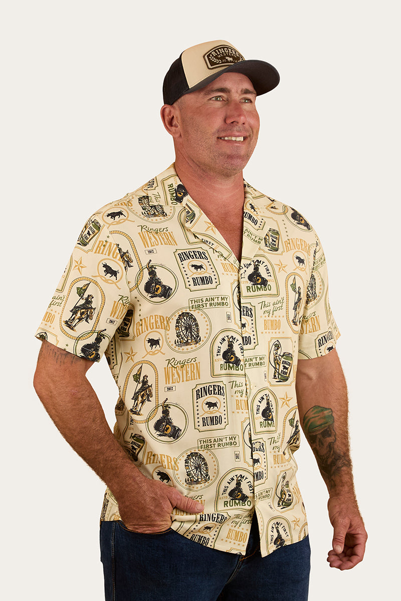 Ringers Western Aint My First Rumbo Mens Pub Shirt