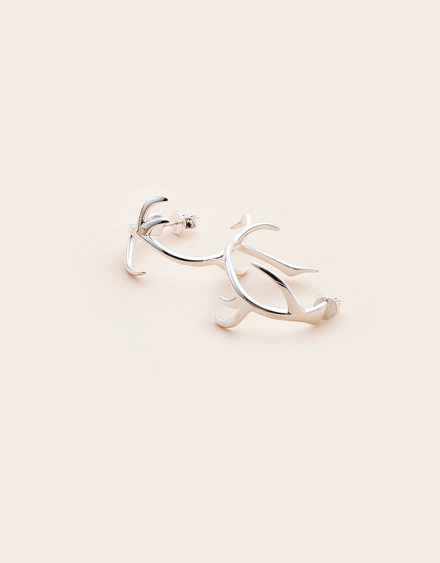 Whistle & Pop Antler Hoop Earrings