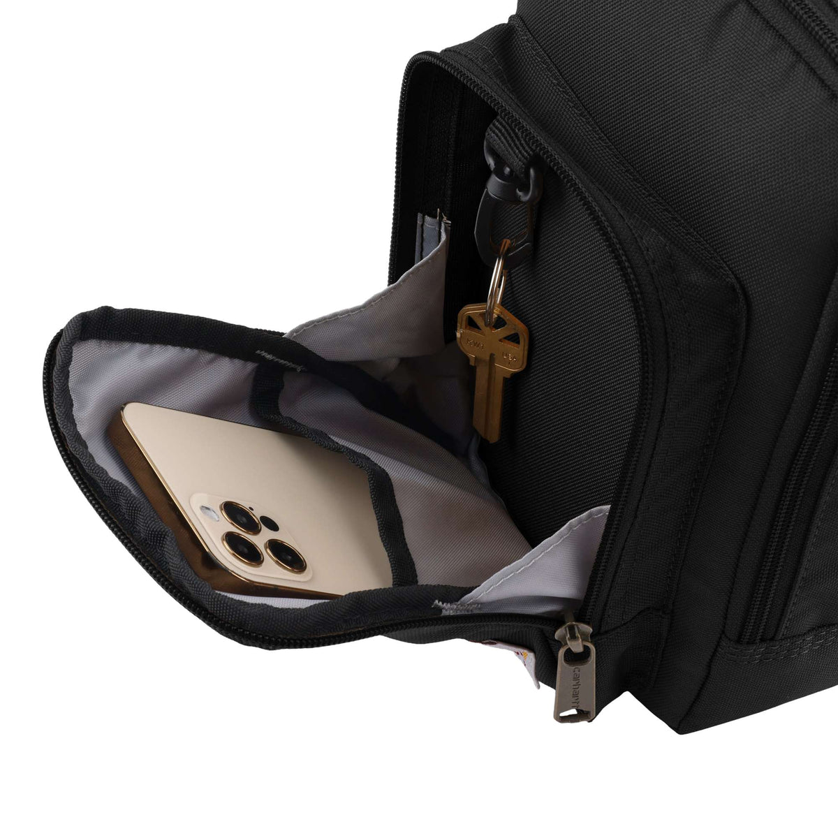 Carhartt Crossbody Zip Bag - Black