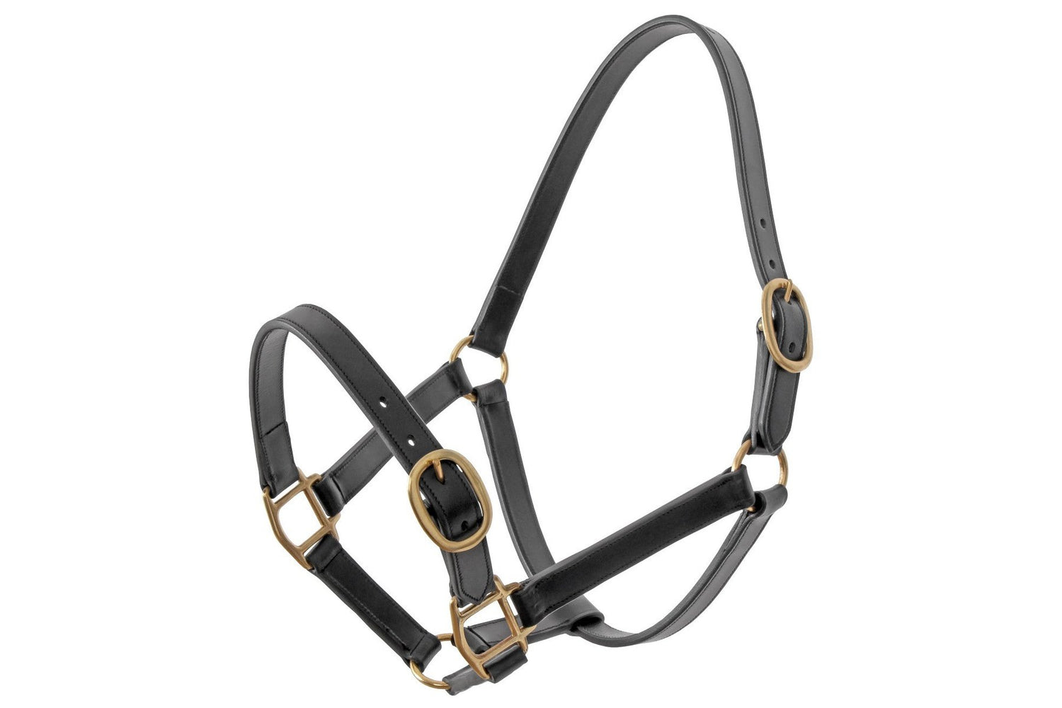 Platinum Leather Halter