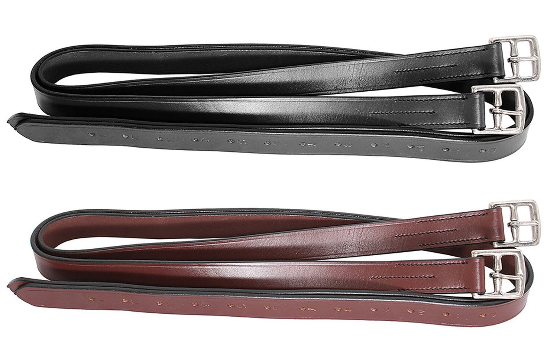Blue Tag 32mm Full Length Stirrup Leathers