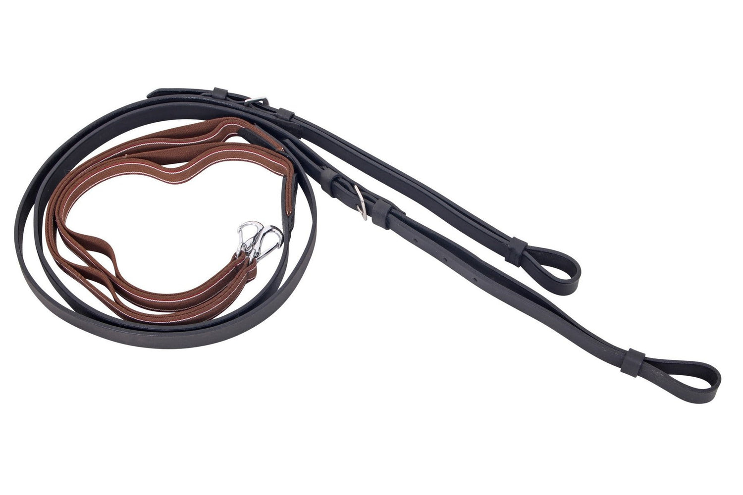 Blue Tag Leather Side Reins