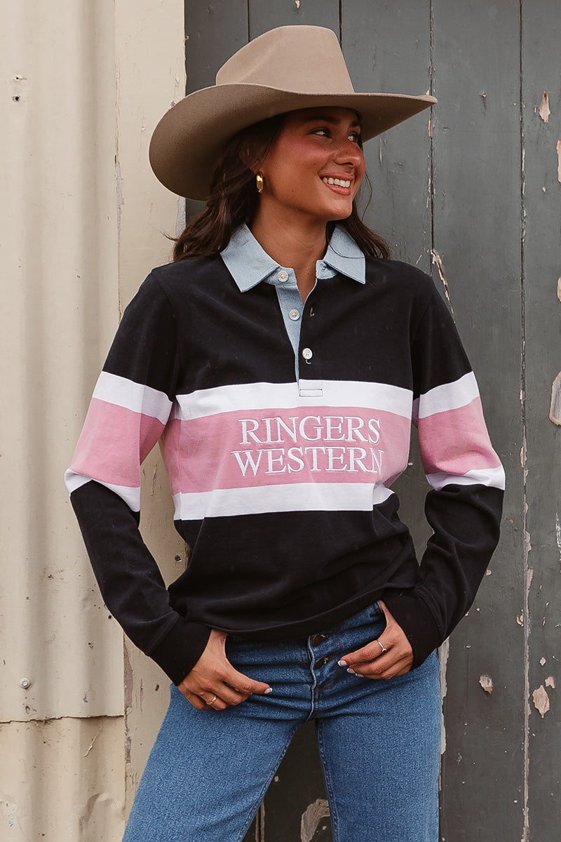 Ringers Western
Pearson Womens Rugby Jersey - Black