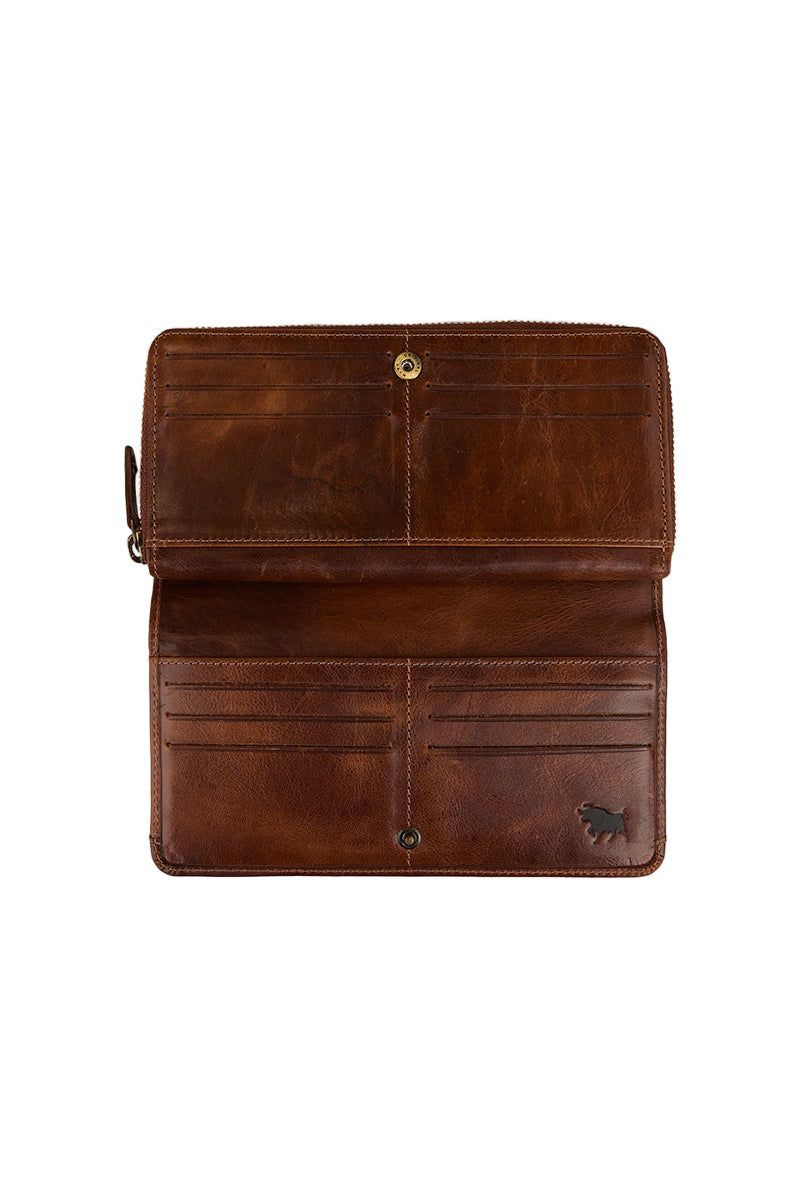 Ringers Western Toro Dama Zip Purse