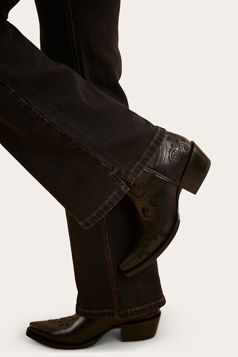 Ringers Western Betsy Womens High Rise Bootleg Jean