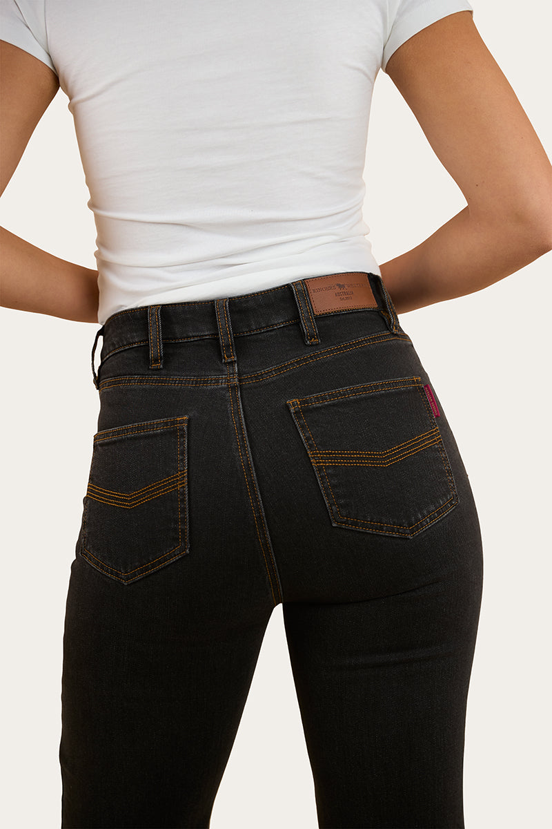 Ringers Western Betsy Womens High Rise Bootleg Jean
