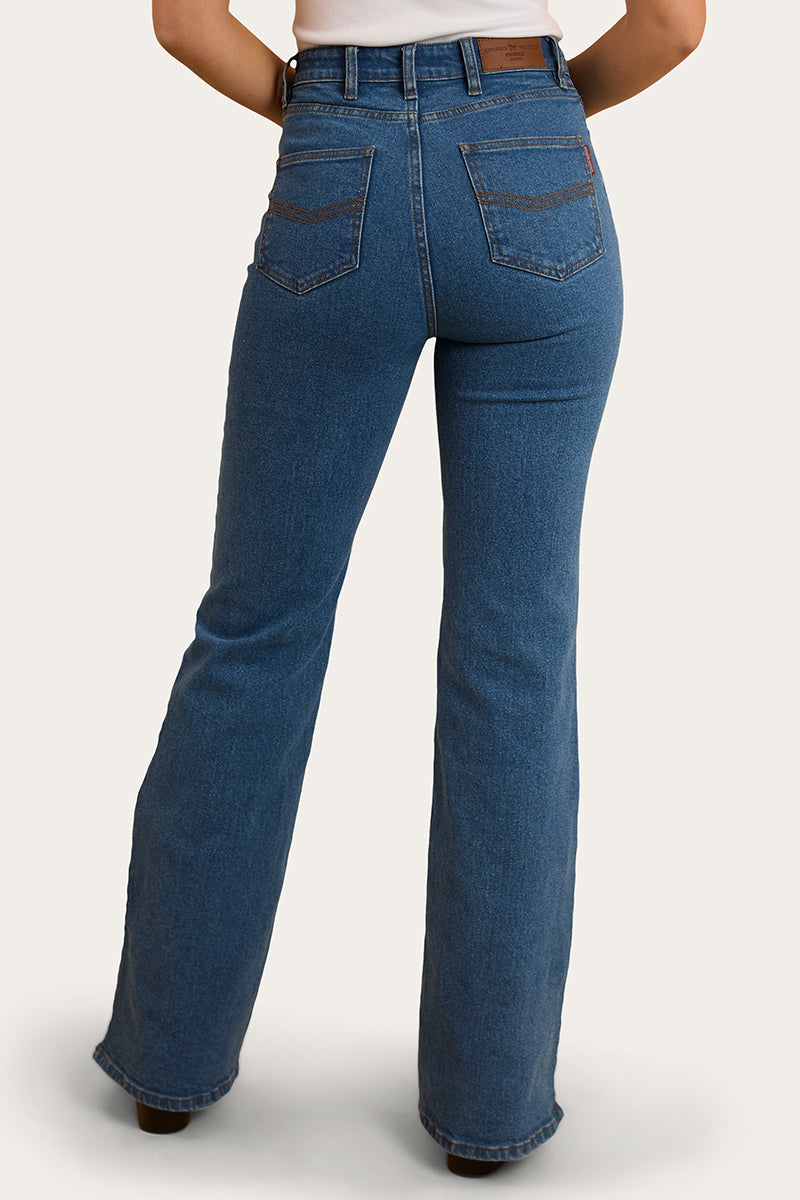 Ringers Western Betsy Womens High Rise Bootleg Jean