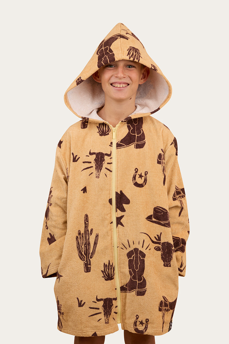 Ringers Western Boot Scootin Kids Zip Through Towel