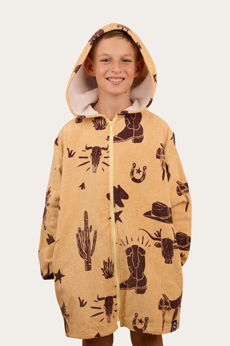 Ringers Western Boot Scootin Kids Zip Through Towel
