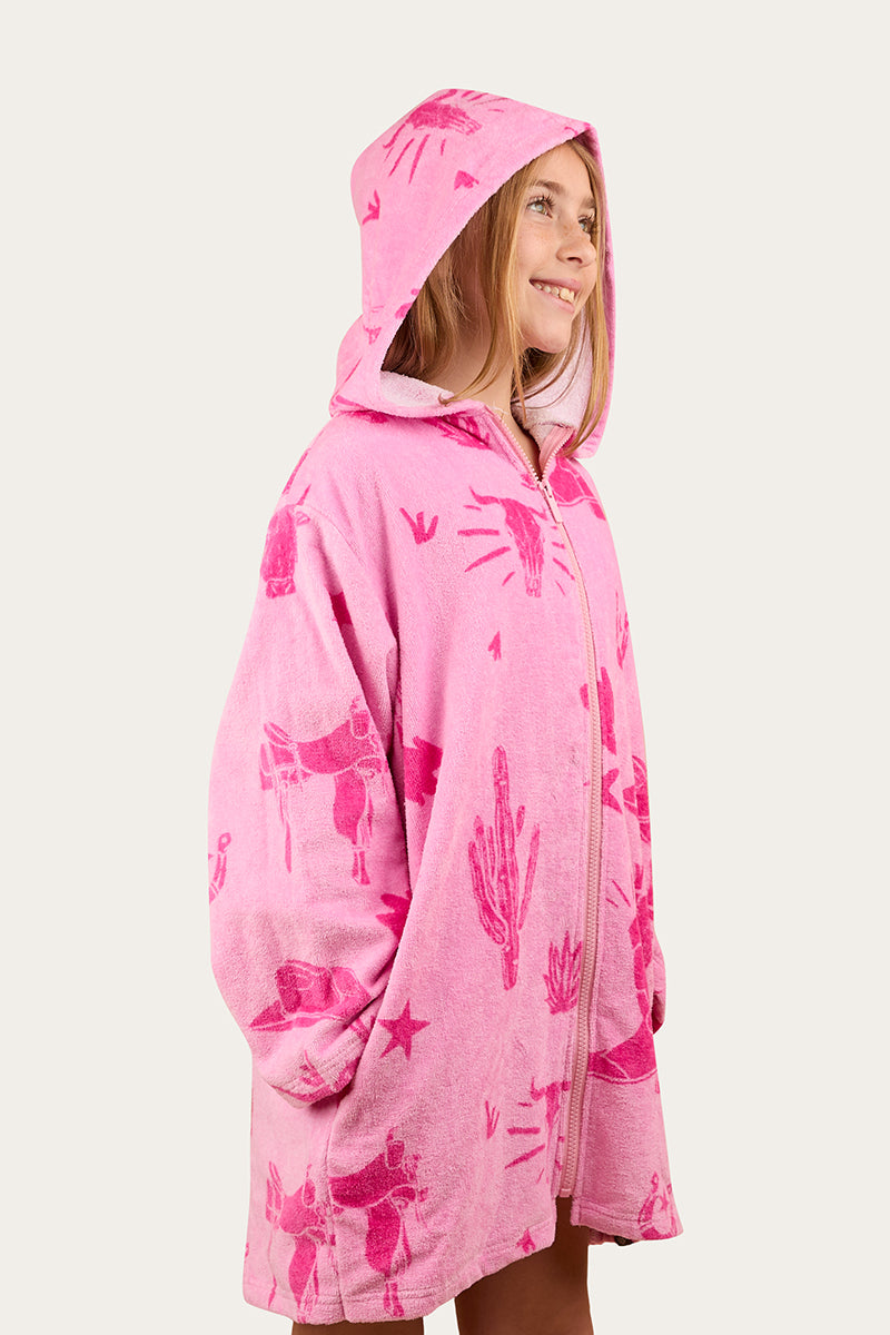 Ringers Western Boot Scootin Kids Zip Through Towel