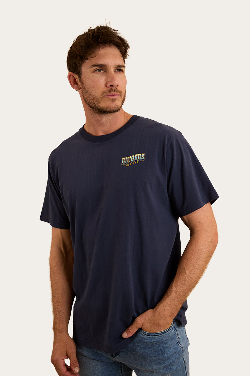 Ringers Western Buckin Barra Mens Loose Fit T-Shirt
