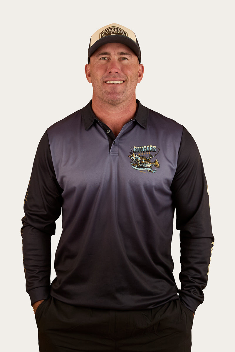 Ringers Western Buckin Barra Fishing Jersey