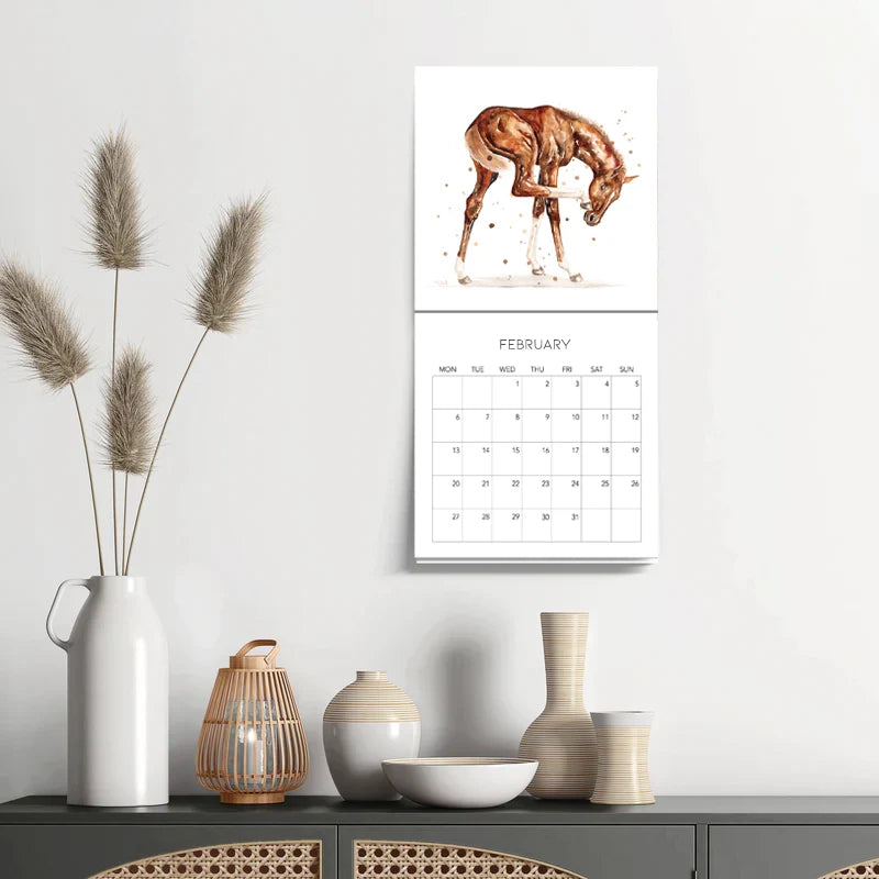 Michelle Clarke 2026 "Horses In Watercolour" Calendar