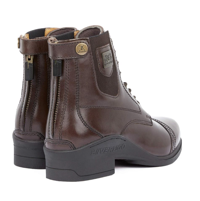 B Vertigo Ladies Jupiter Front Lace Jodhpur Boots