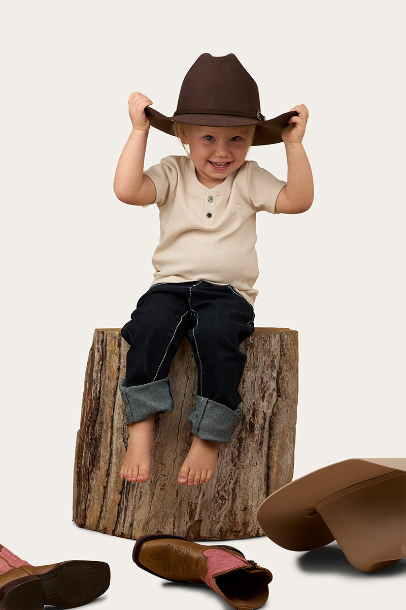 Ringers Western Casey Kids Henley Top