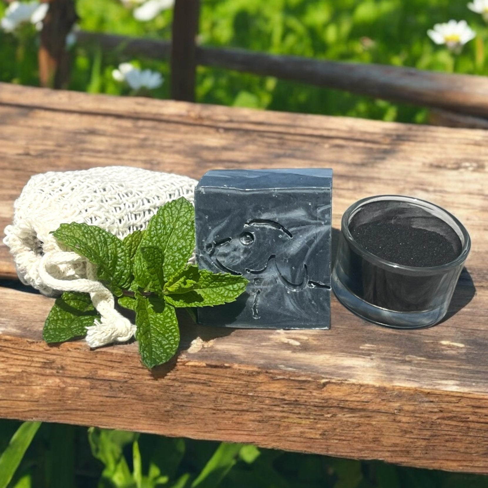Eco Dog Chunky Charcoal Soap Block