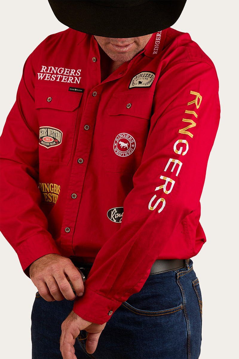 Ringers Western Chute Boss Mens Full Button Work Shirt