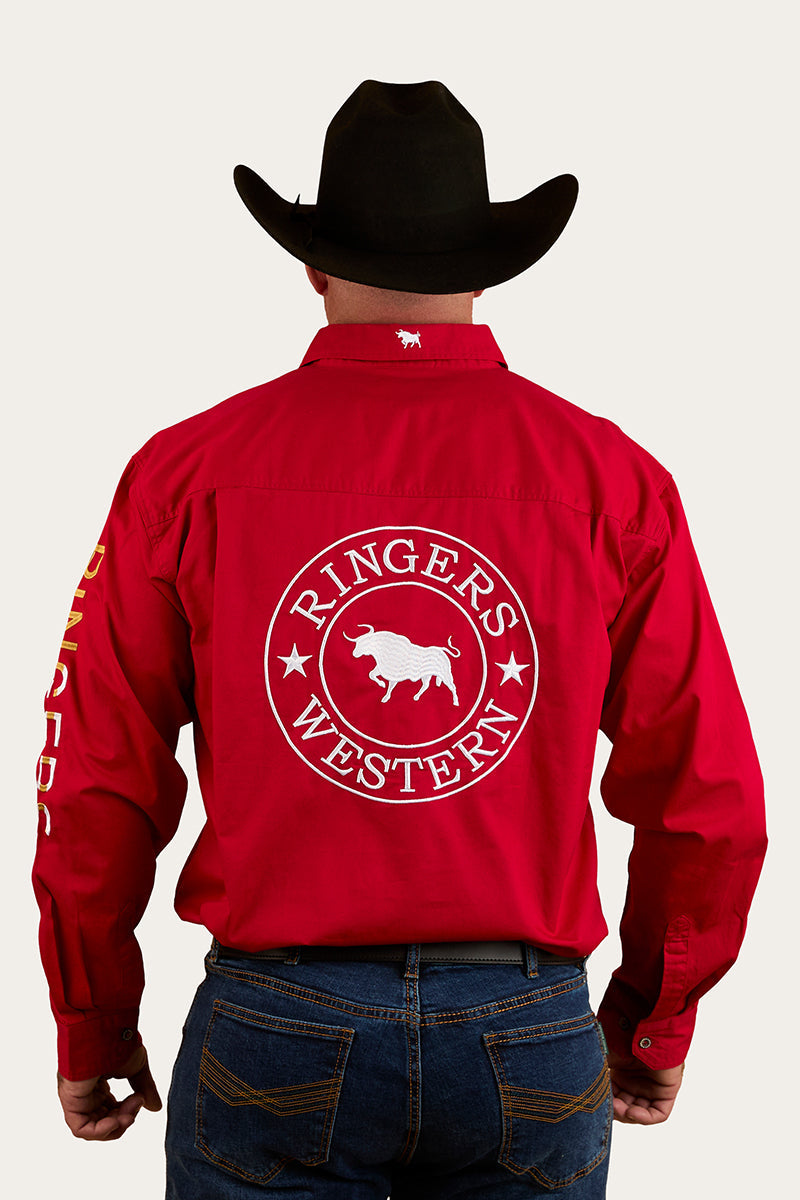 Ringers Western Chute Boss Mens Full Button Work Shirt