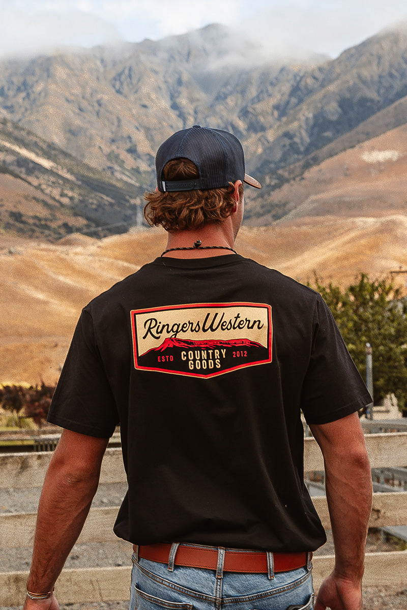Ringers Western Country Goods Mens Loose Fit T-Shirt