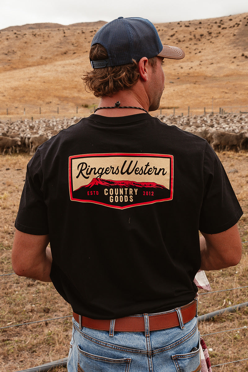 Ringers Western Country Goods Mens Loose Fit T-Shirt