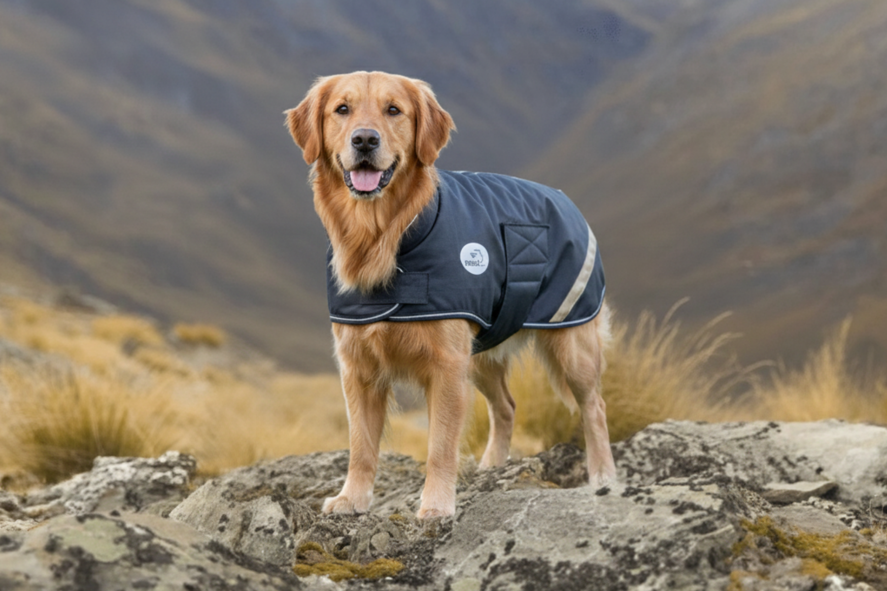 NZ Tack Buddy Dog Coat Navy