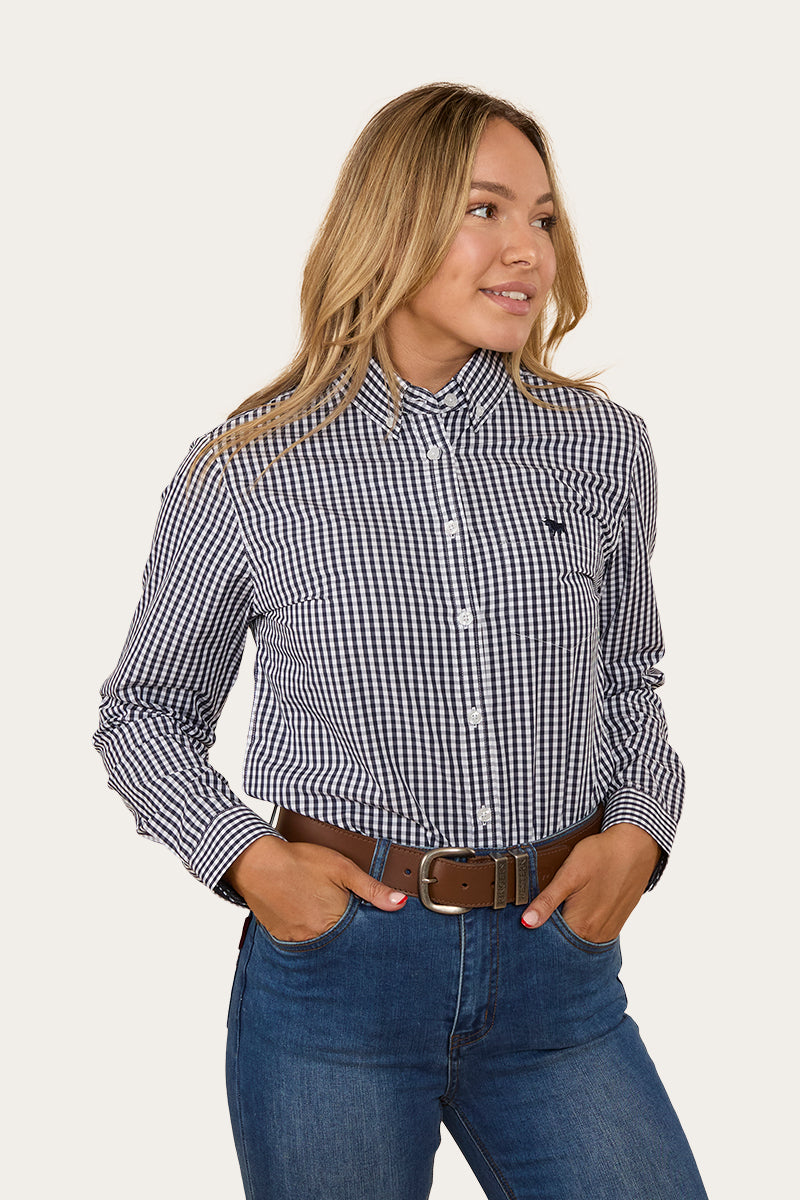 Ringers Western Davidson Womens Gingham Dress Shirt
