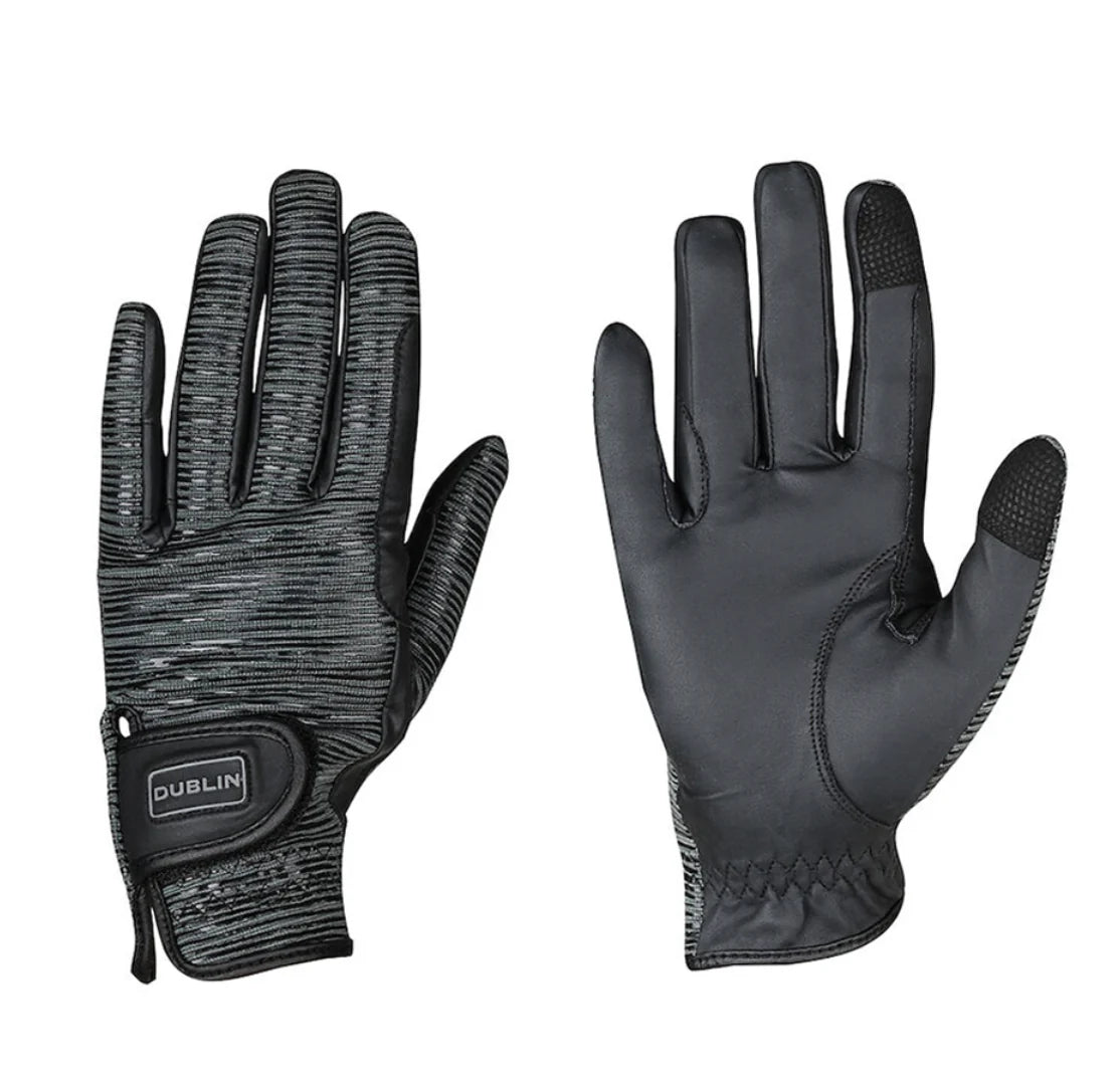 Dublin Everyday Melange Riding Gloves
