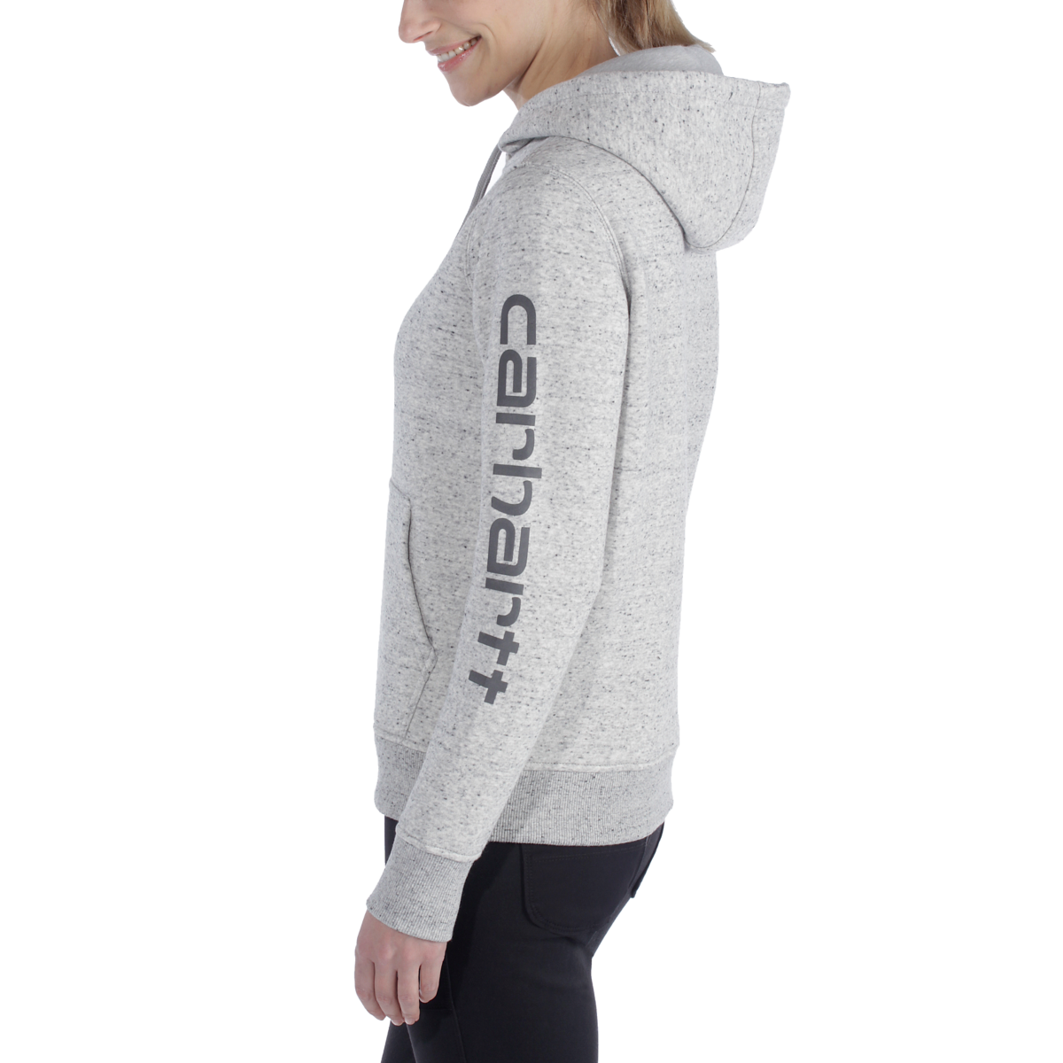 Carhartt Womens Clarksburg Fleece Graphic Hooded Sweatshirt
