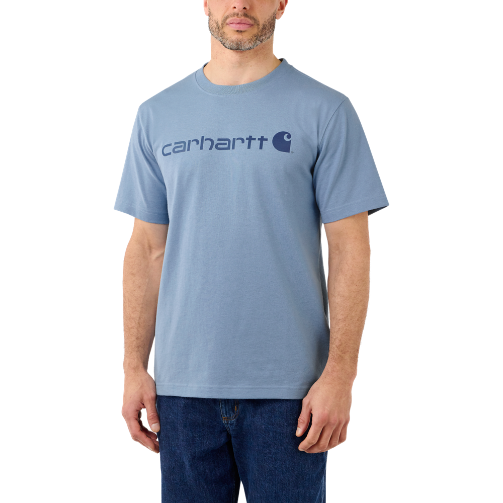 Carhartt Graphic Relaxed Fit T-Shirt - Alpine Blue Heather