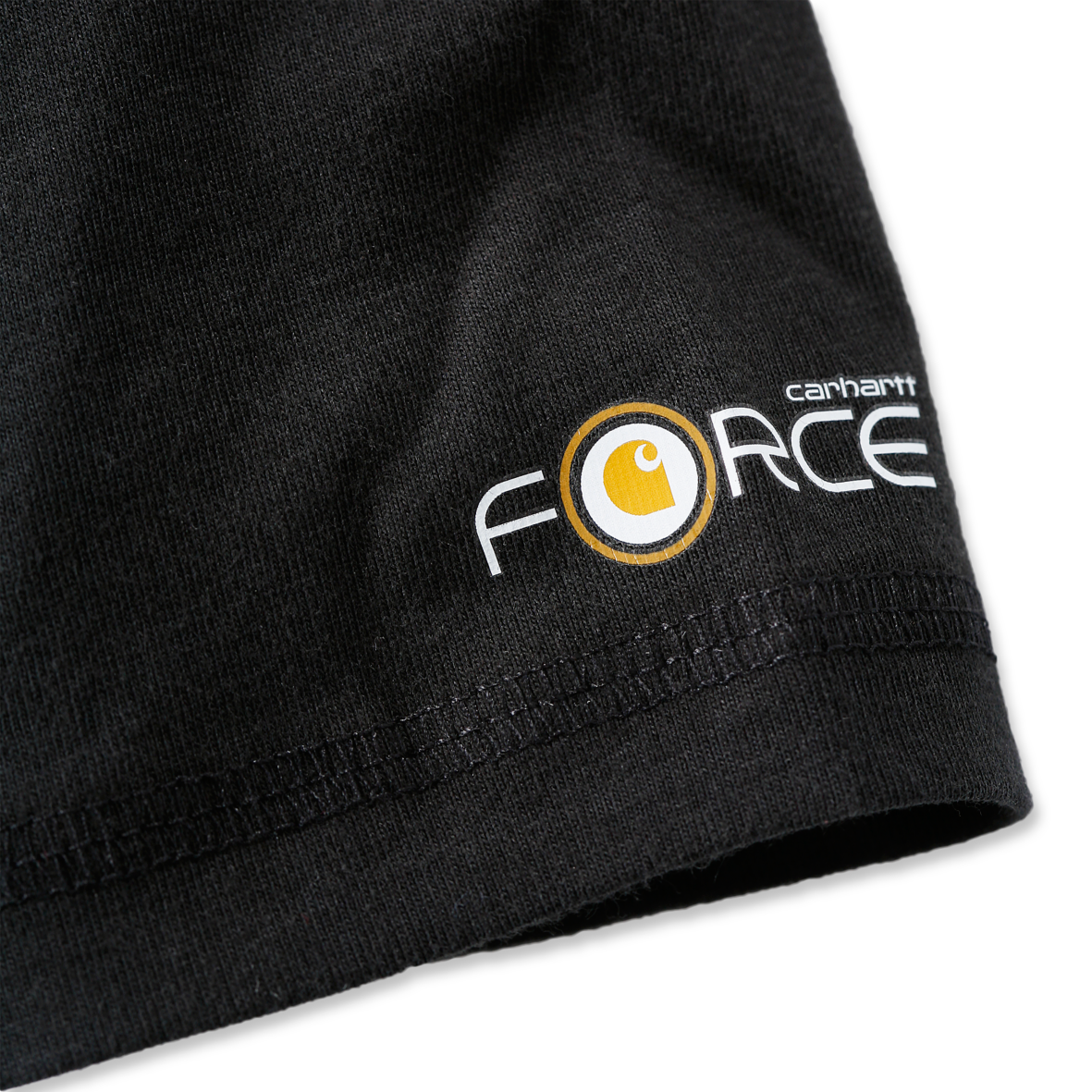 Carhartt Force Cotton Delmont Pocket Polo in Black