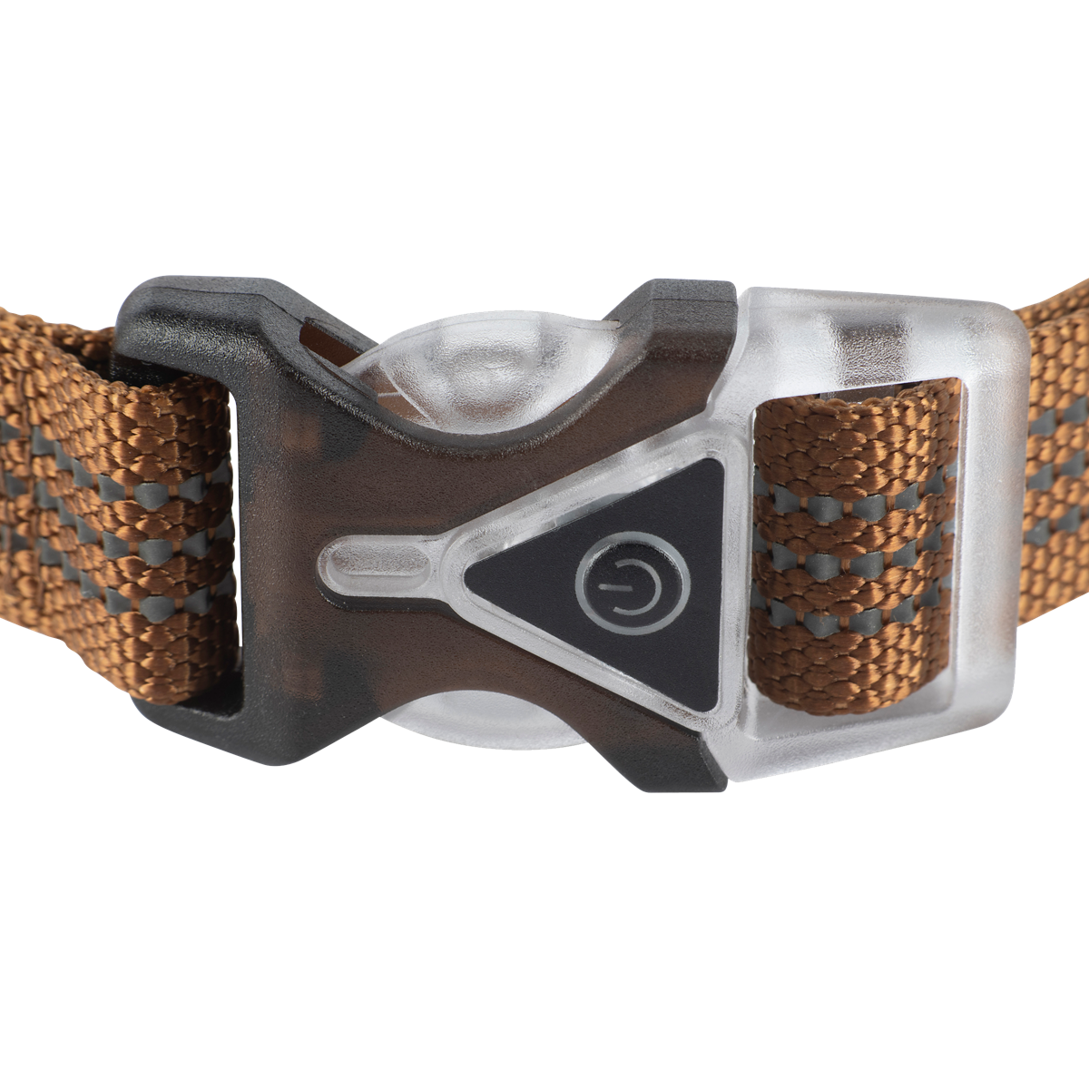 Carhartt Lighted Dog Collar in Carhartt Brown