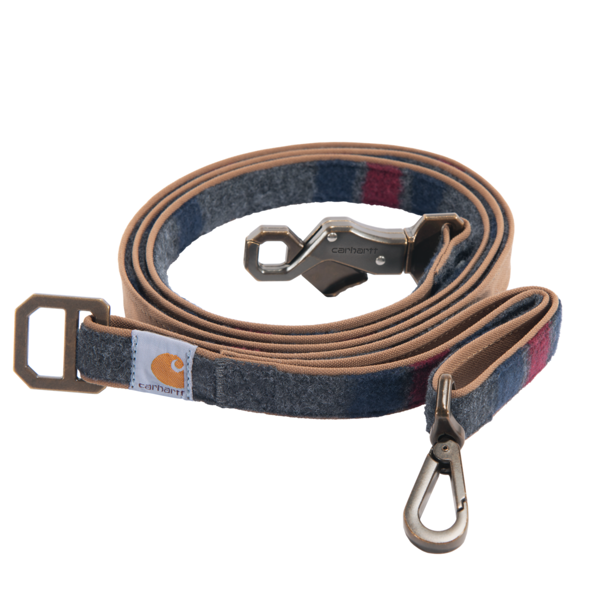 Carhartt Blanket Stripe Dog Leash in Shadow Stripe