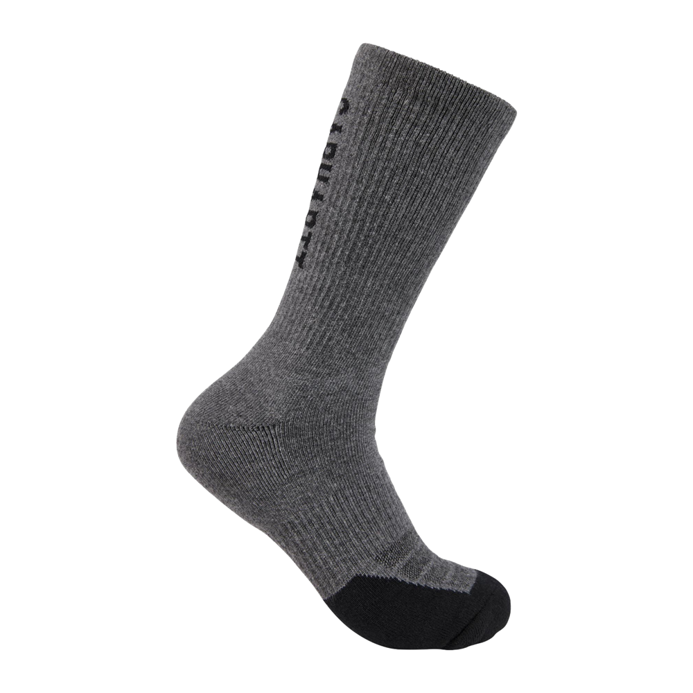 Carhartt Force Midweight Logo Crew Sock 3 Pack