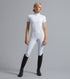 Description:Electra Ladies Full Seat Gel Riding Tights_Colour:White_Position:1