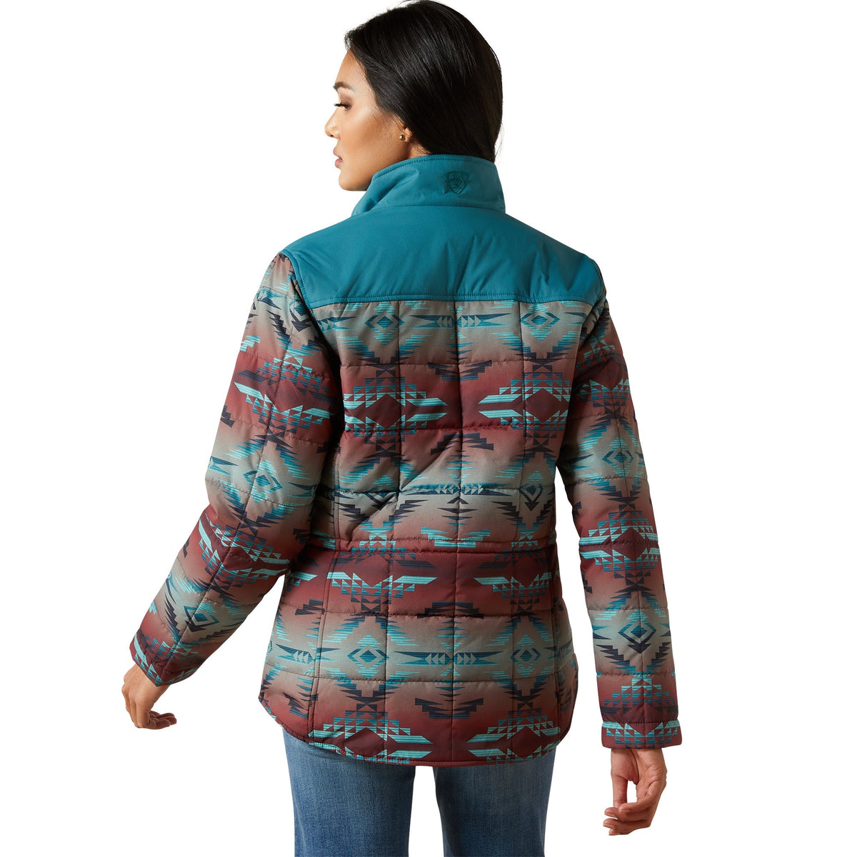 Crius Insulated Jacket - Dragonfly with Inez Blanket Print