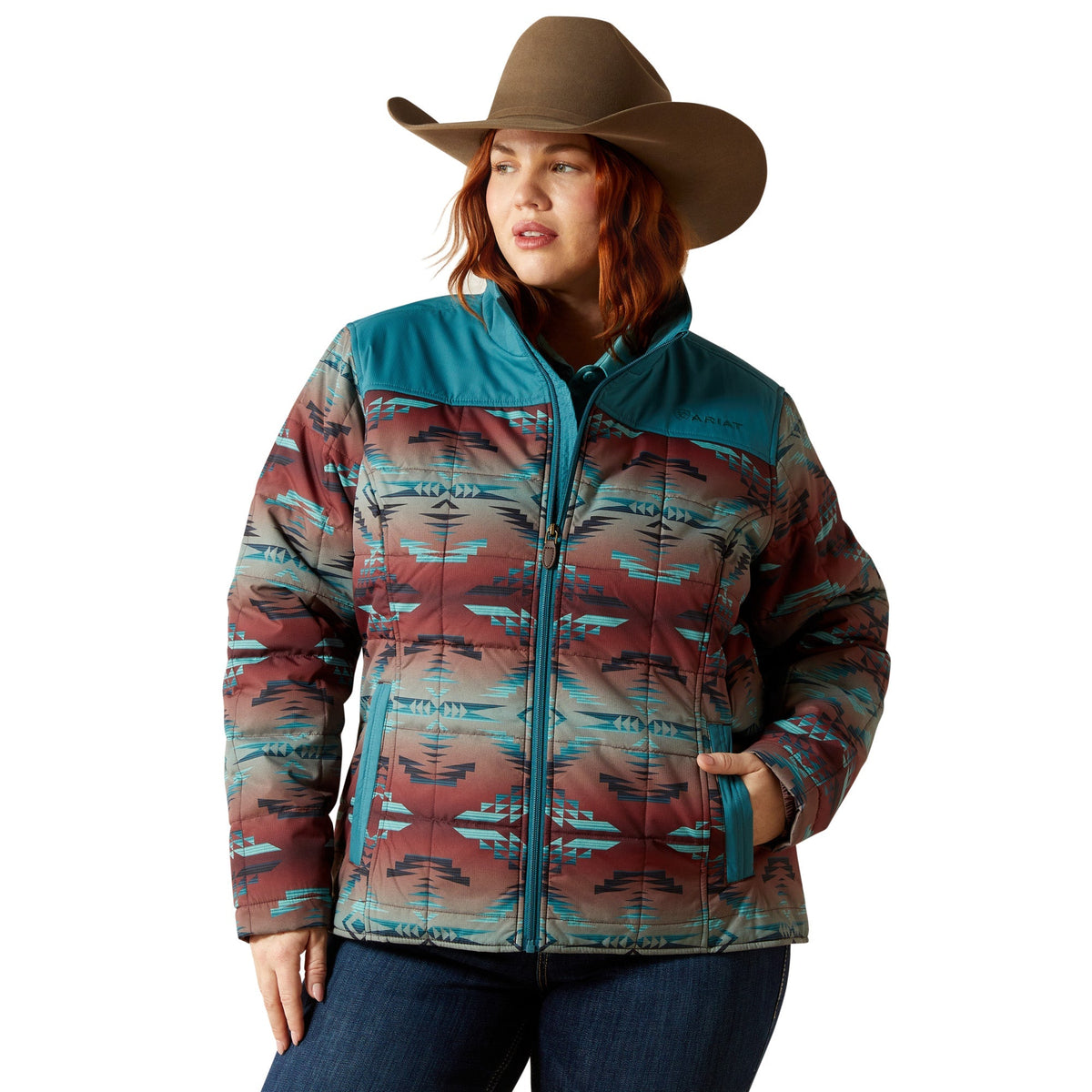 Crius Insulated Jacket - Dragonfly with Inez Blanket Print