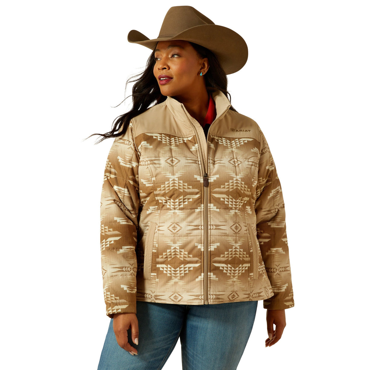 Crius Insulated Jacket - Savannah Tan w Dune Print