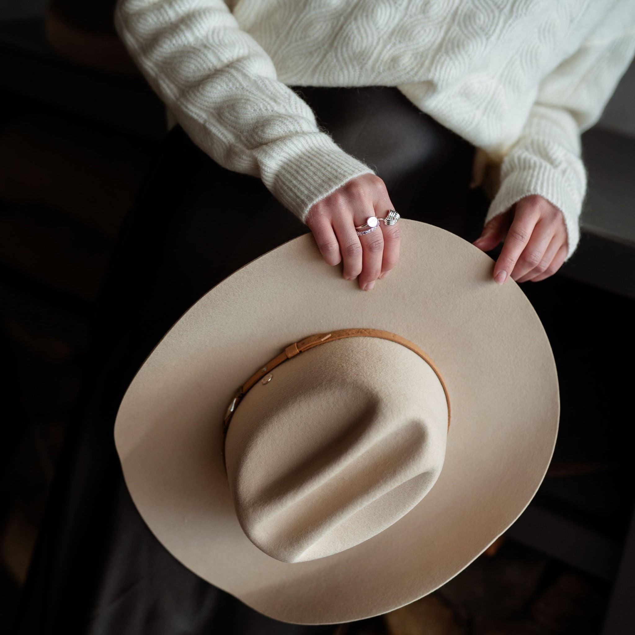 Whistle & Pop Starkeeper Moon Mountain Ring