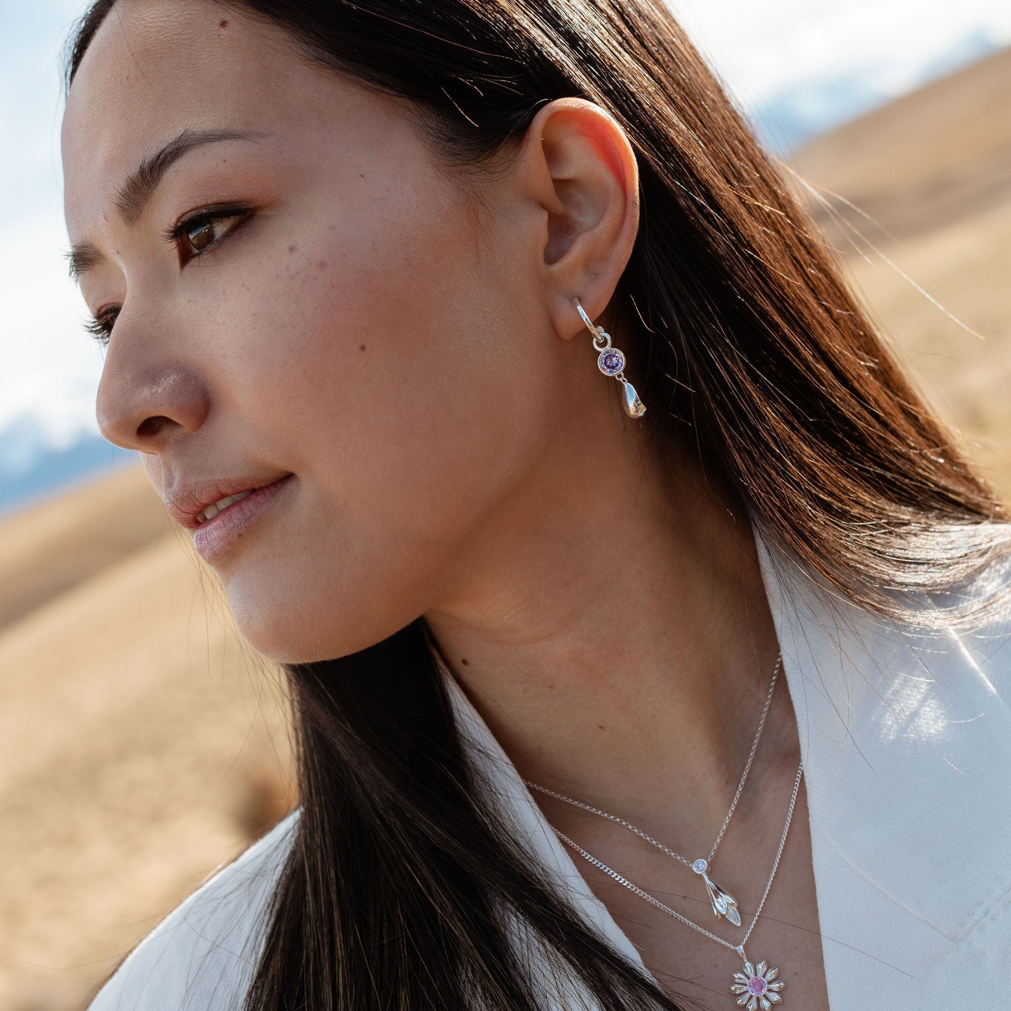 Whistle & Pop Starkeeper Lupin Petal Necklace