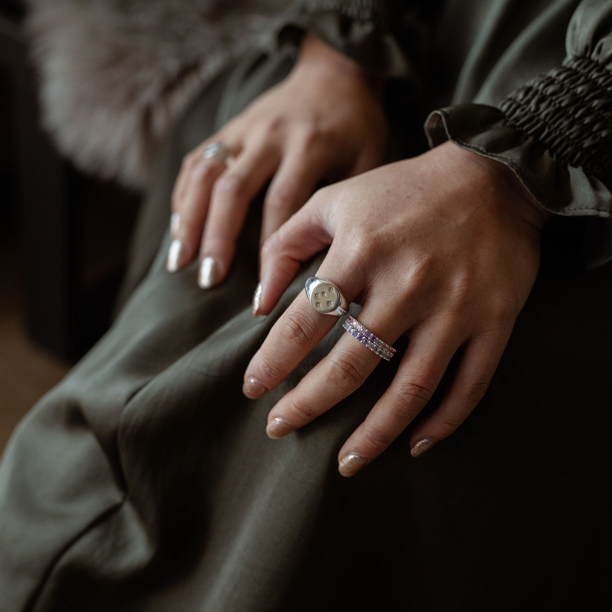 Whistle & Pop Starkeeper Southern Cross Signet Ring