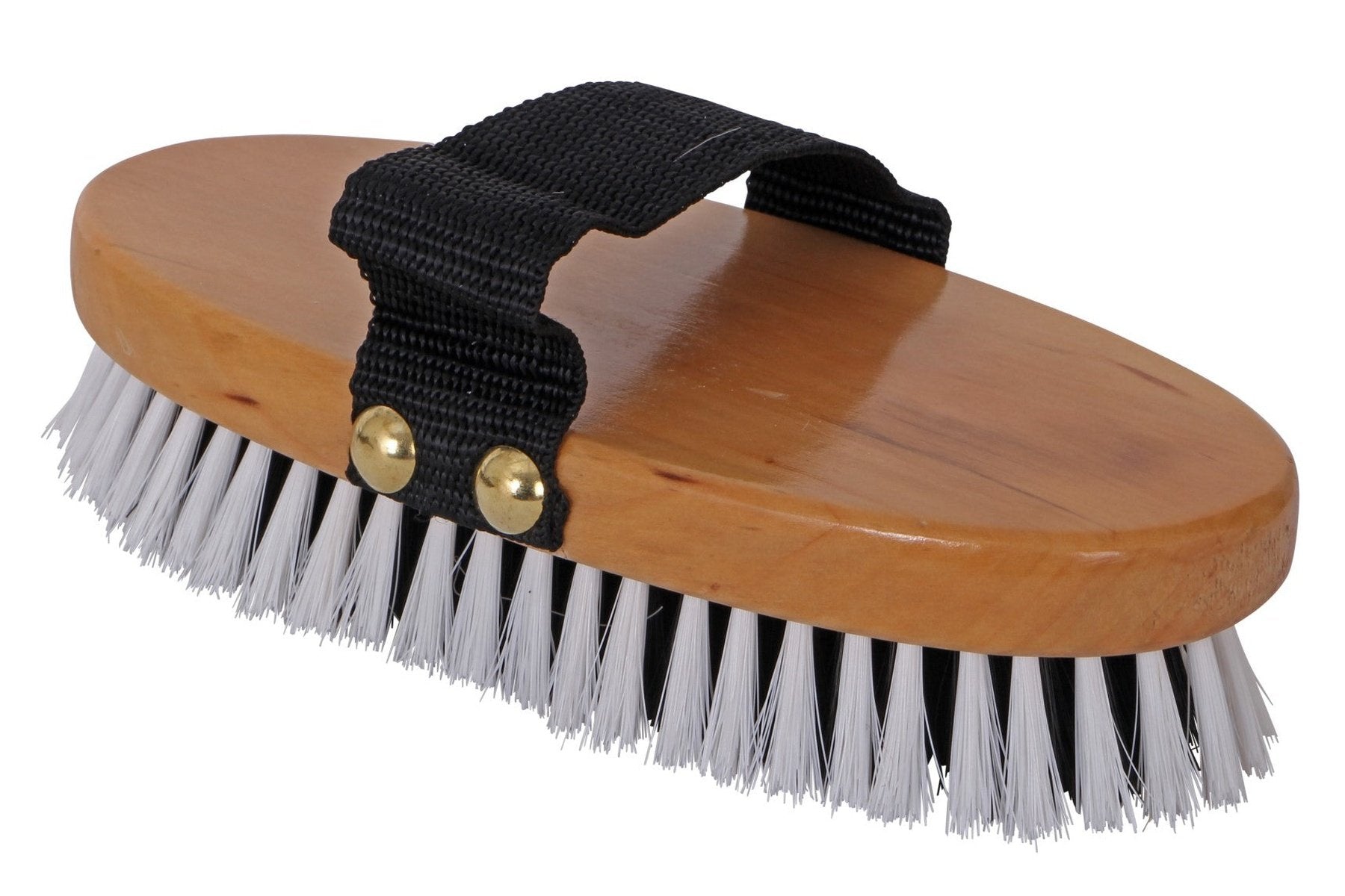 Blue Tag Wood Back Body Brush