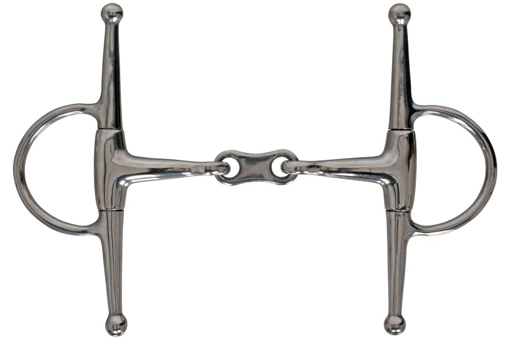 Blue Tag SS Full Cheek French Link Eggbutt