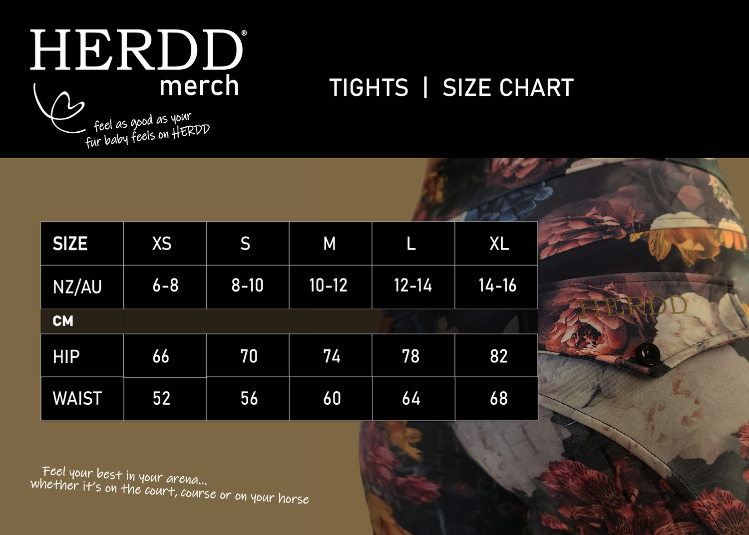 HERDD merch Competition tights